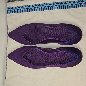 Rothy's The Point ballet flats style 1 in Iris